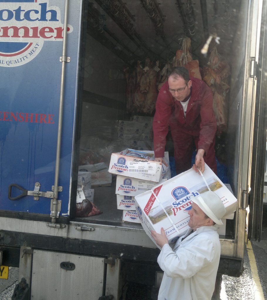 Anonymous boxes of meat...