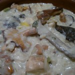 Wild mushroom risotto